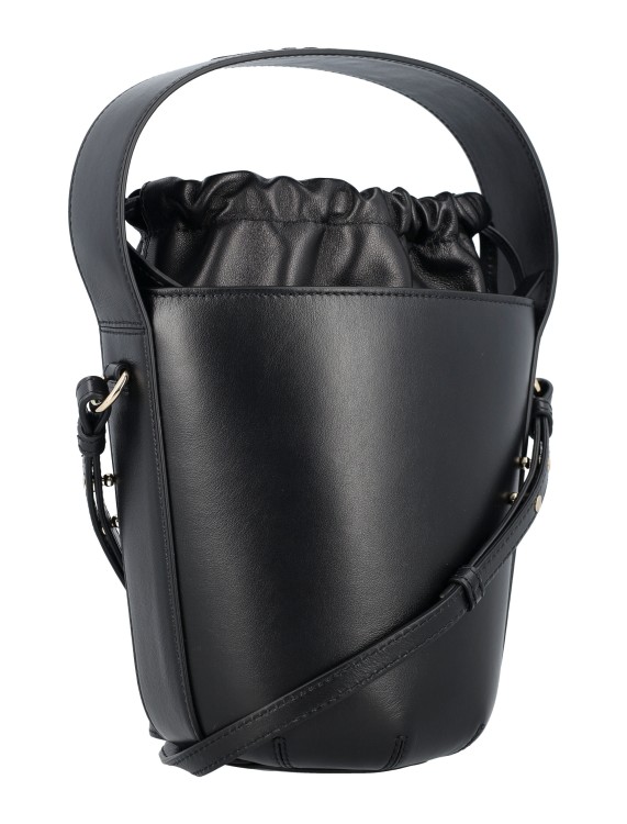 Shop Chloé Sense Bucket Bag In Black