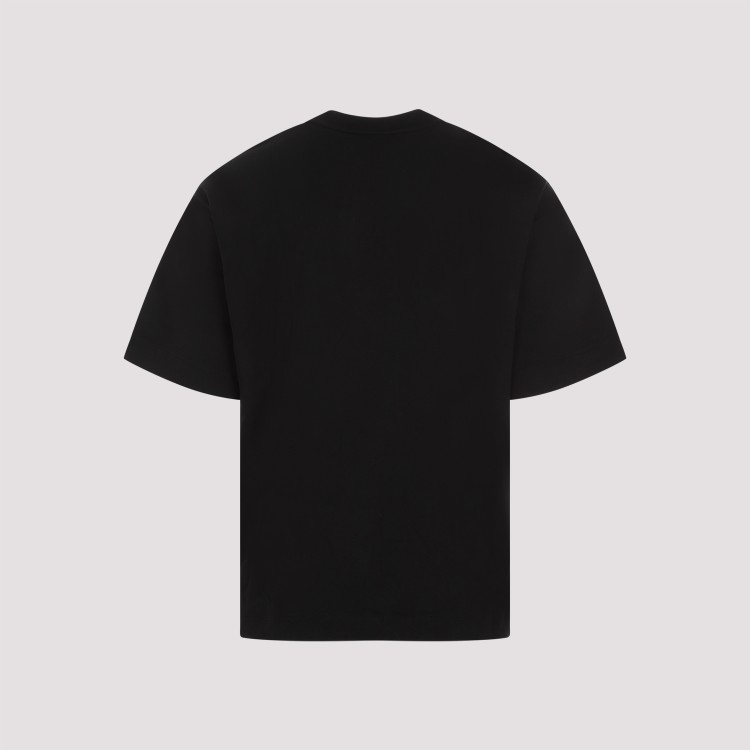 Shop Off-white Black Cotton 23 Skate T-shirt