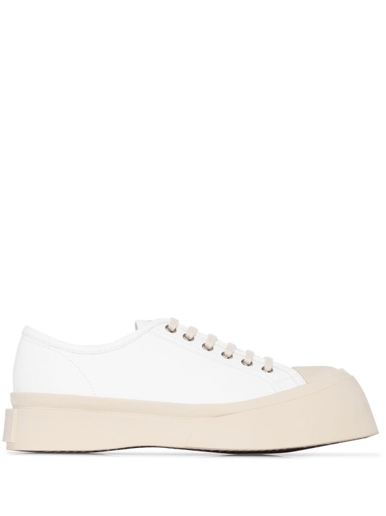 Marni Pablo Lace-up Sneakers In Neutrals