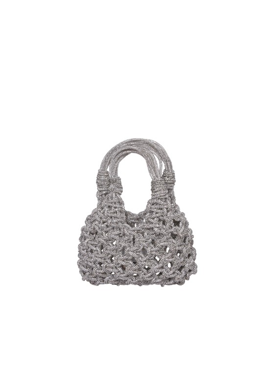 Shop Hibourama Luxurious Mini Bag In Silver