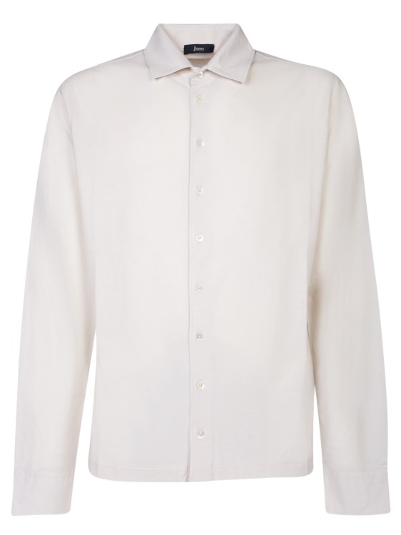Herno Cotton Shirt In White