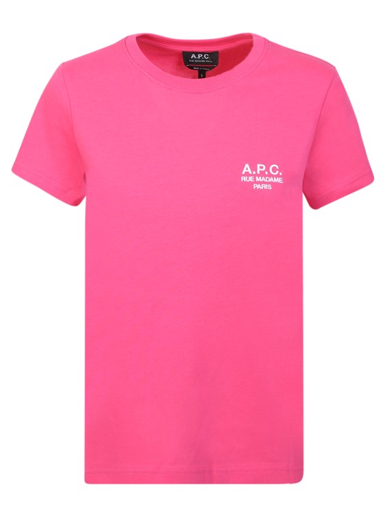 Apc Pink Short-sleeved T-shirt