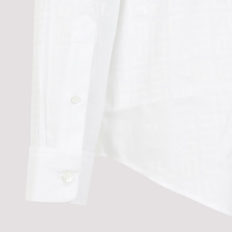 Shop Givenchy White Cotton Shirt
