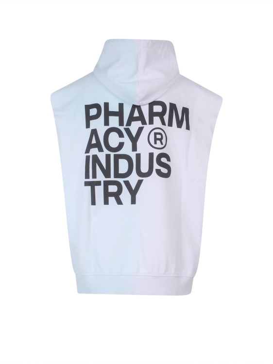 Shop Pharmacy Industry Cotton Sweatshirt With Degradé Effect In White