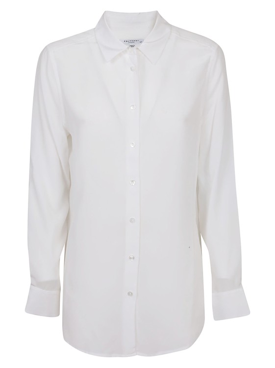 Equipment Pure Silk Shirt In White