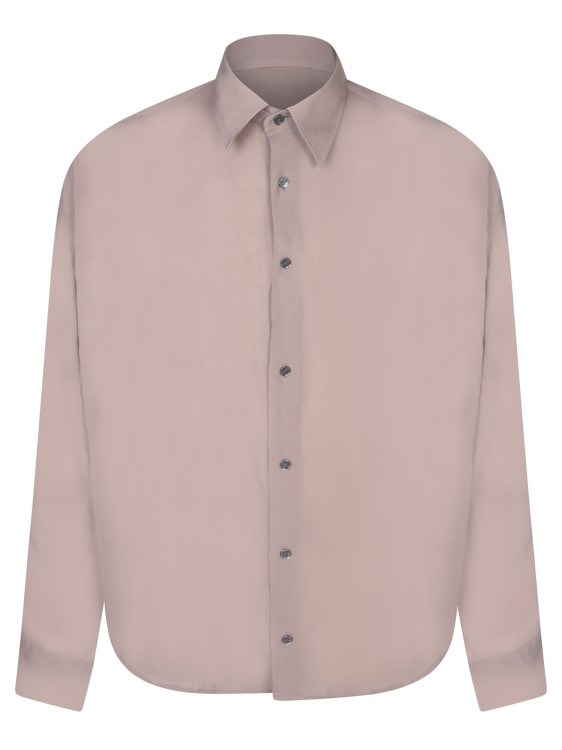 Ami Alexandre Mattiussi Cotton Shirt In Pink