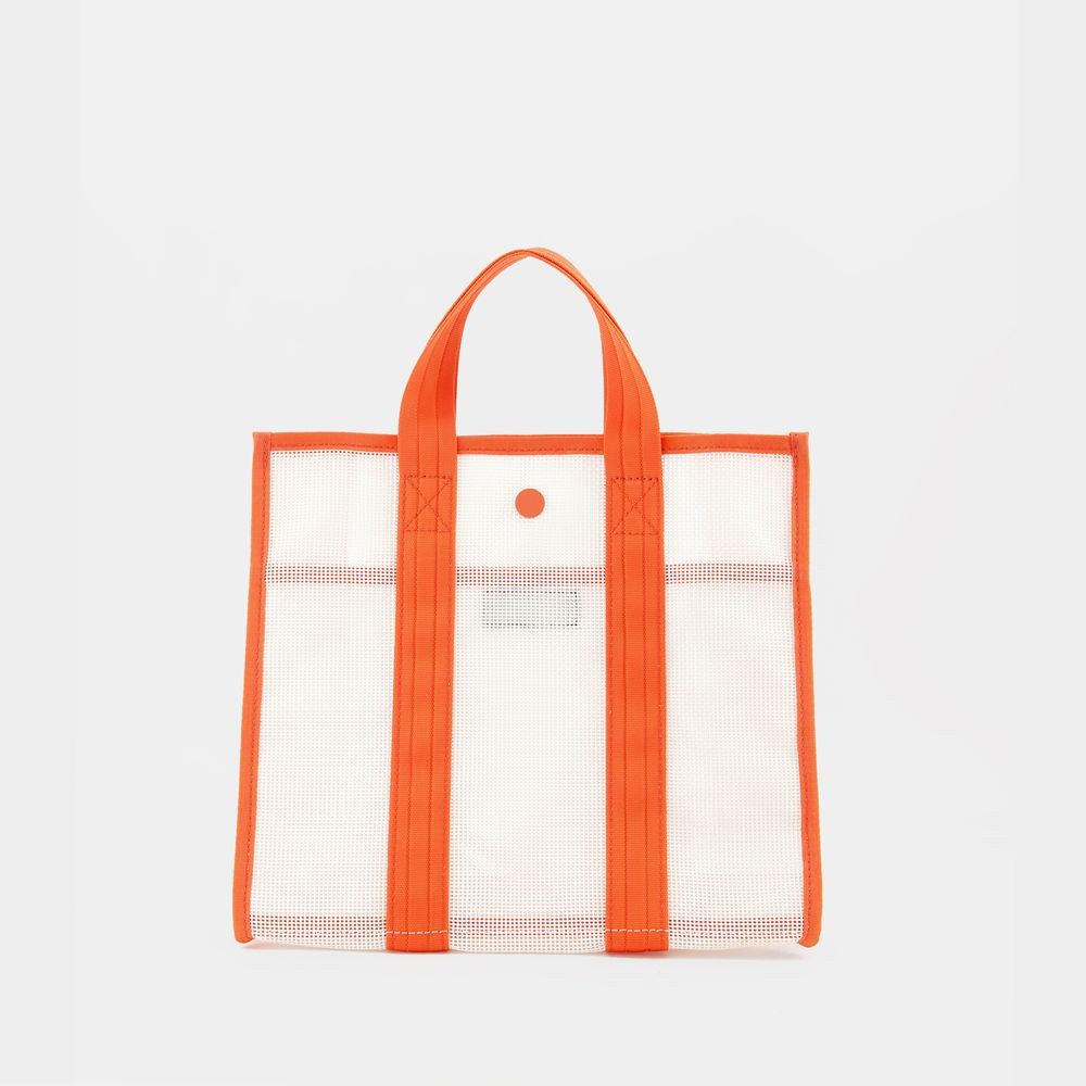 Apc Louise Small Shopper Bag - Pvc - Orange In Orange