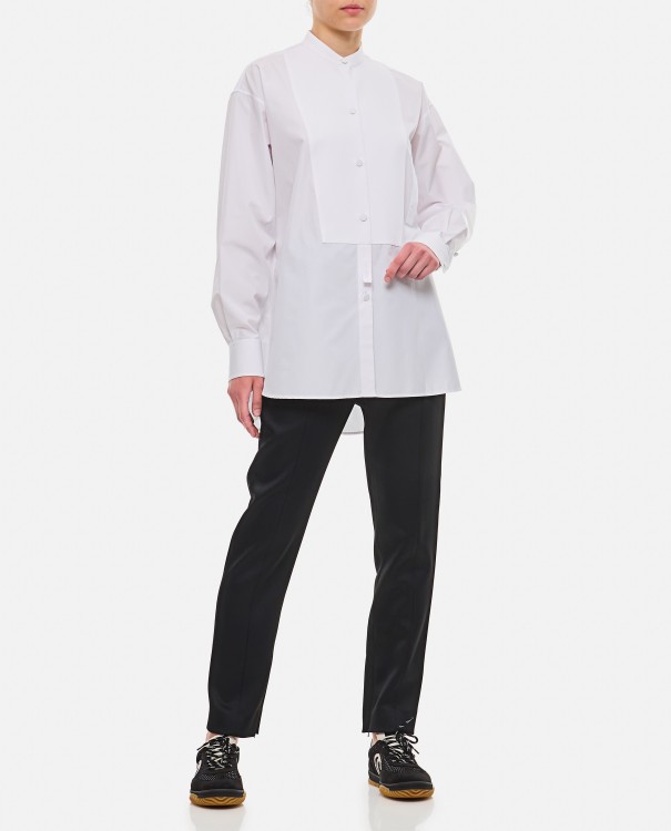 Shop Stella Mccartney Plastron Shirt In White