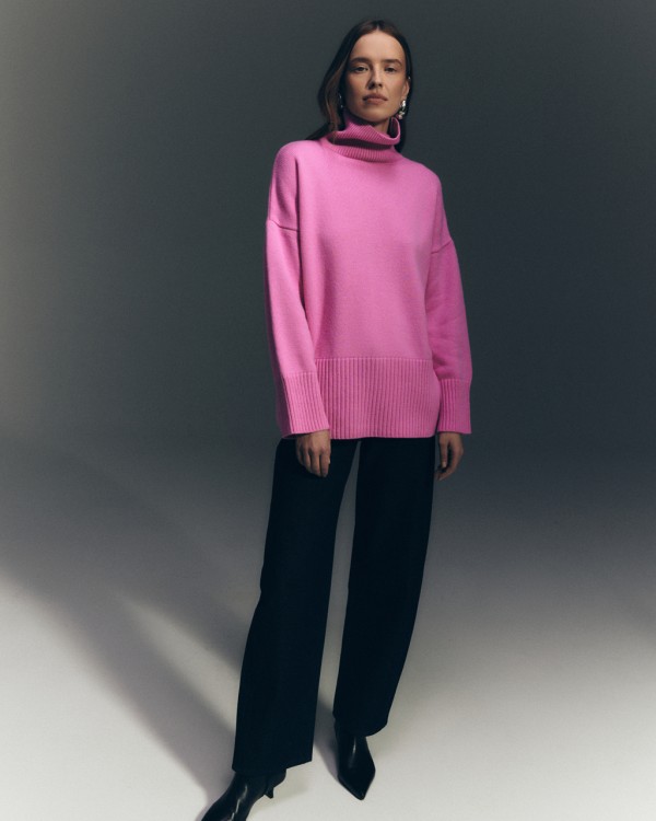 Shop Ether Vela Sweater In Pink