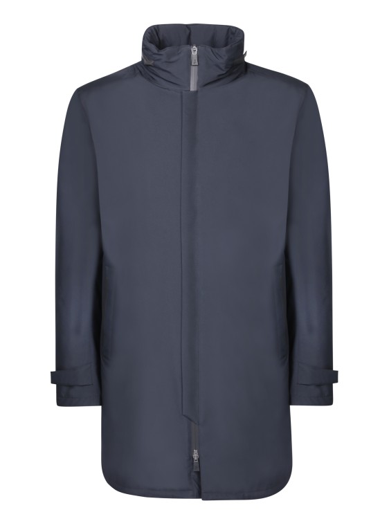 Herno Removable Hood Jacket Laminar In Grey