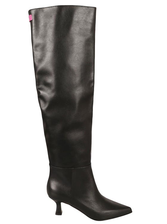 Shop 3juin 70mm Knee-length High Boots In Black