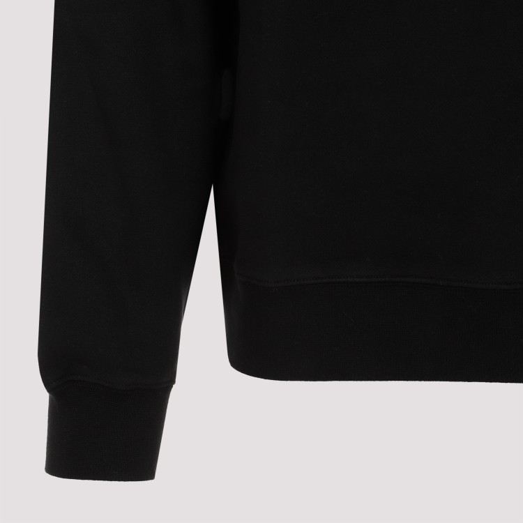 Jacquemus Gros-grain Hoodie In Black