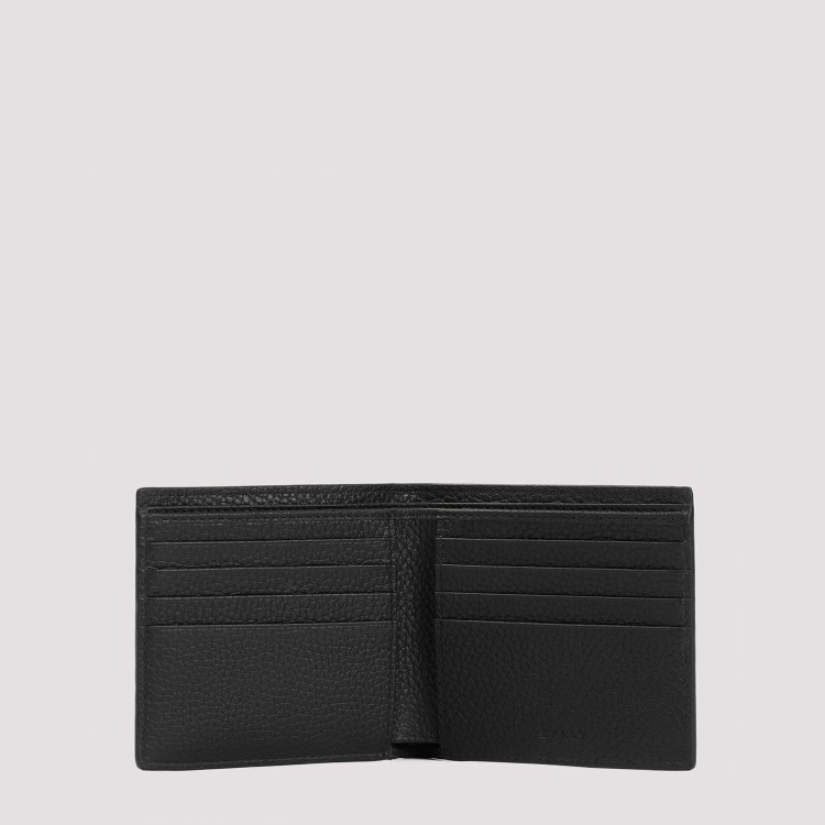 Shop Bally Black Bovine Leather Wallet