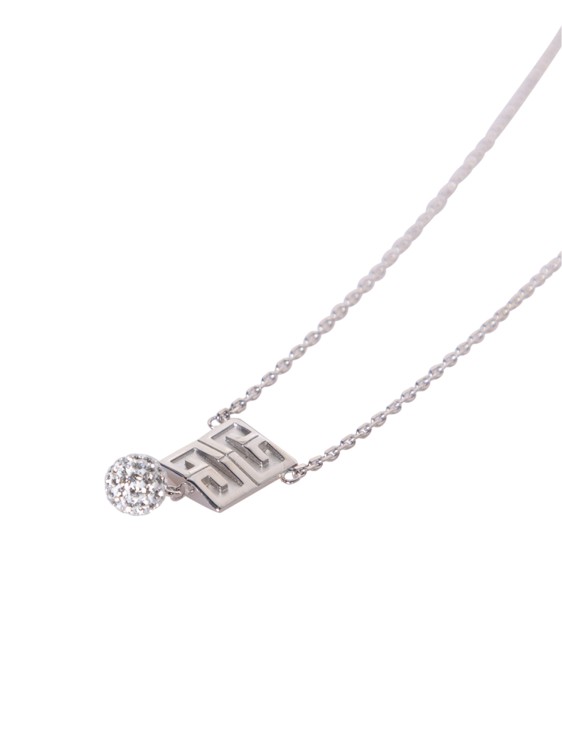Shop Givenchy Crystal Metal Necklace In Not Applicable