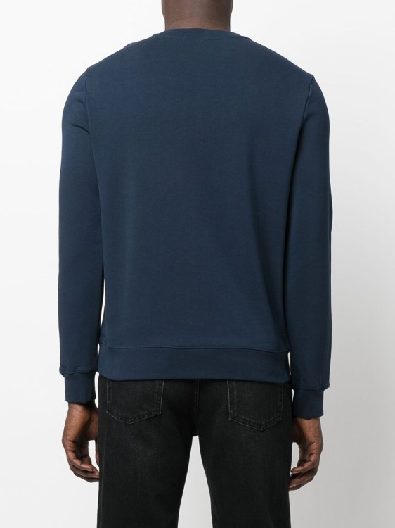 Shop A.p.c. Blue Cotton Sweatshirt