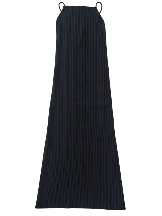 Aeron Zero104 Ribbed Cami Dress In Black
