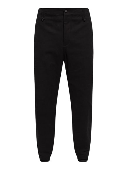 Alexander Mcqueen Pleat-front Trousers In Black