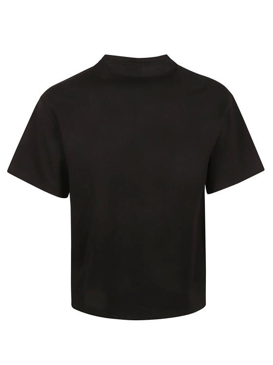 Shop Etro Pegaso Embroidered Cotton T-shirt In Black