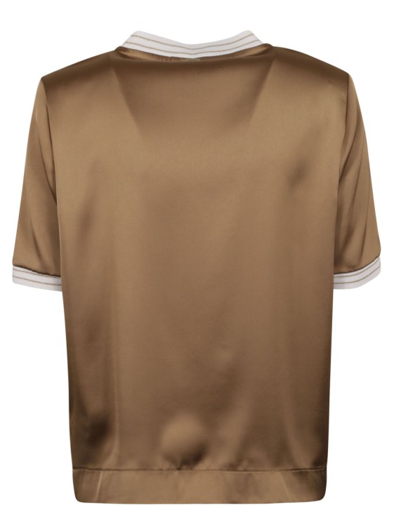 Shop Herno Sand T-shirts In Brown