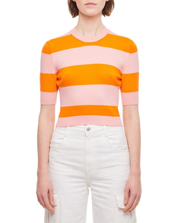 Shop Molly Goddard Cotton T-shirt In Multicolor