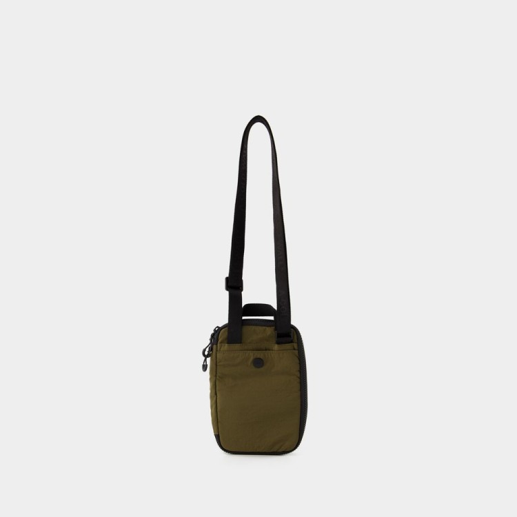 A-cold-wall* Diamond Lanyard Crossbody - Nylon - Khaki In Black