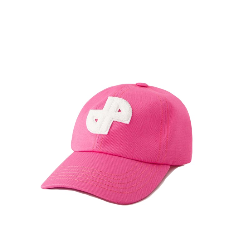 Shop Patou Unisex Jp Cap - Cotton - Pink