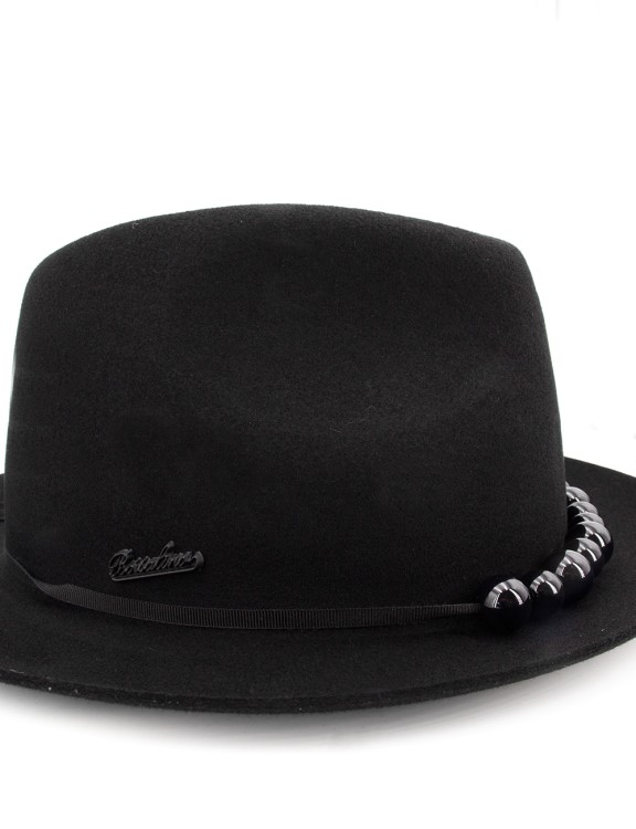 Shop Borsalino Black Wool Hat