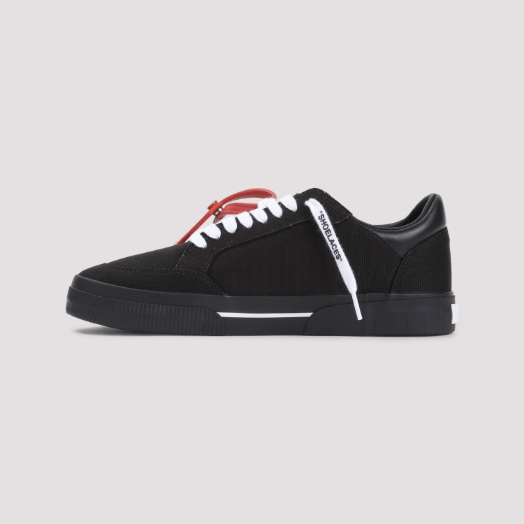 Shop Off-white Black Round Toe Sneakers