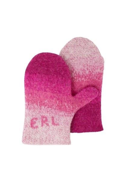 ERL GRADIENT GLOVES GLOVES IN ROSE-PINK MOHAIR,c129be6f-7639-2239-9637-1908bd2df713