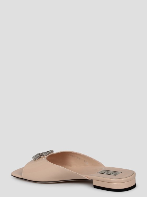 Shop Gucci Double G Slide Sandal In Neutrals