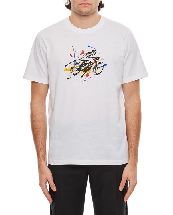 Paul Smith Cyclist T-shirt  In White