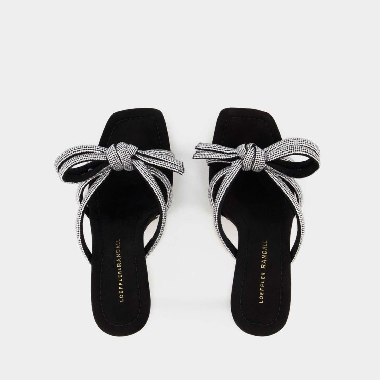 Shop Loeffler Randall Margi Sandals - Black - Suede