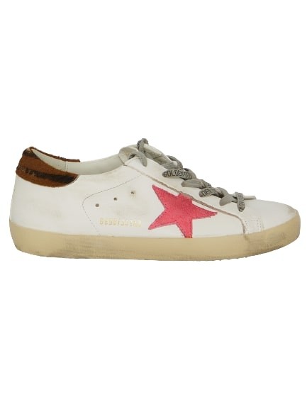 White Super-Star Sneakers by Golden Goose Deluxe Brand in White