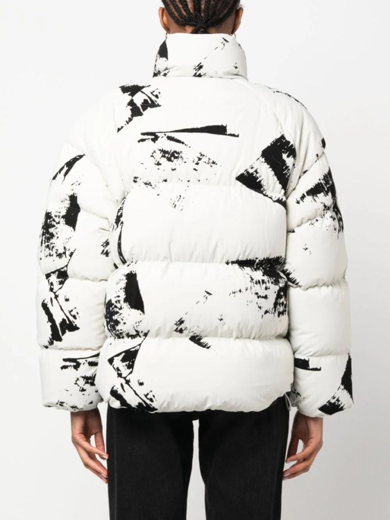 Shop Y-3 Graphic-print Jacket Black/white