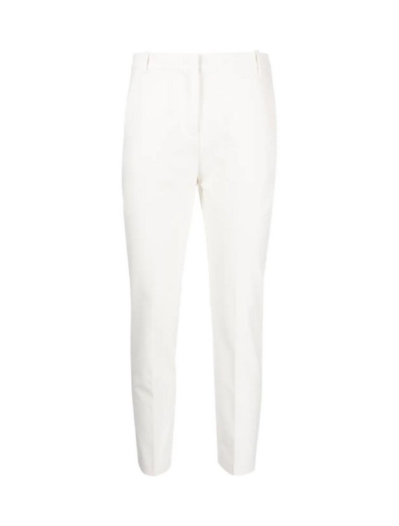 Pinko White Skinny Trouser In White