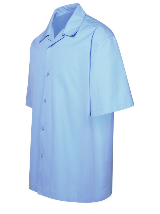 Shop Jil Sander M/c Boxy Shirt In Blue