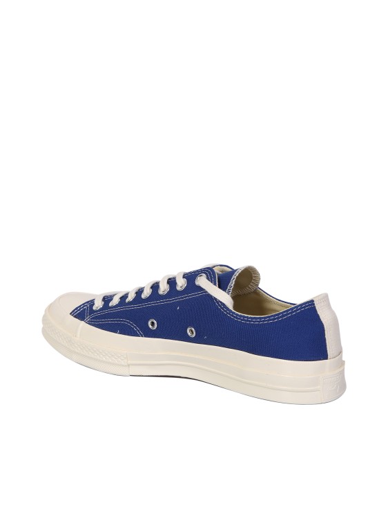 Shop Comme Des Garçons Blue Sneakers