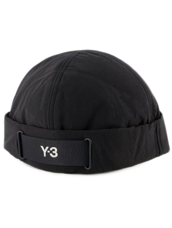 Shop Y-3 Hat - Black - Synthetic