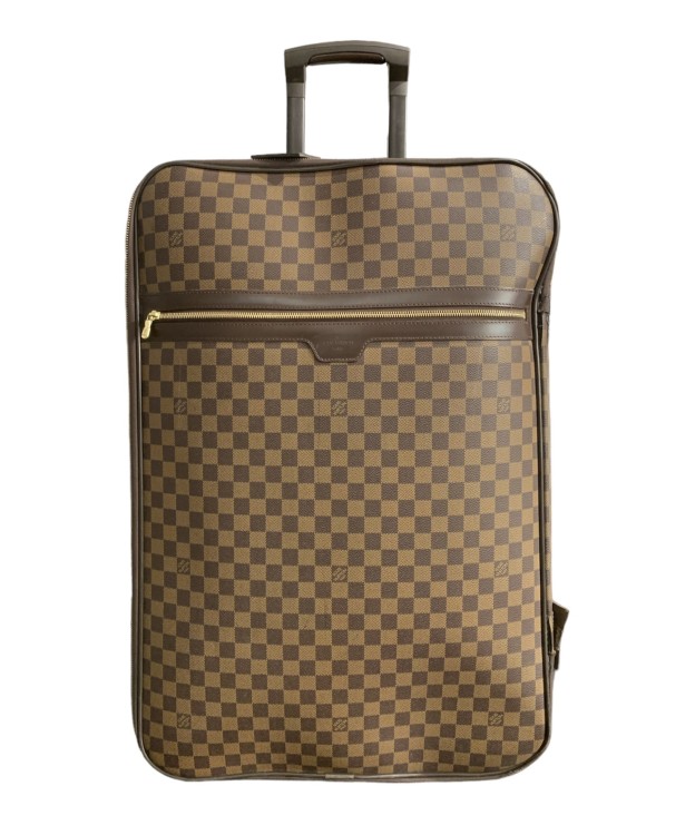 Pre-owned Louis Vuitton Trolley Pegase 65 In Brown