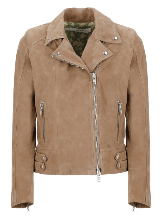 BULLY BROWN SUEDE LEATHER JACKET