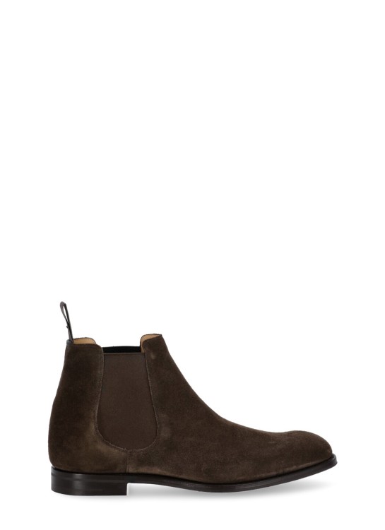 Church's Amberley Leather Boots In Brown
