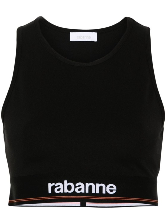 Rabanne Sport Top In Black