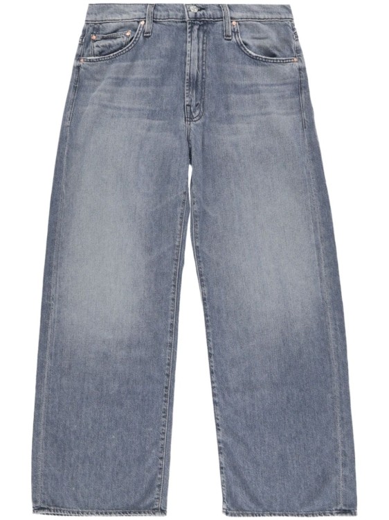 Mother The Dodger Low-rise Straight-leg Jeans In Grey