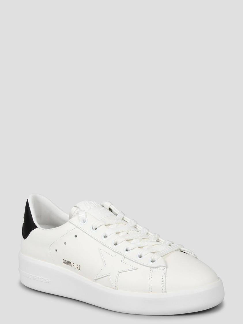 Golden Goose Pure Star Leather Sneaker In White