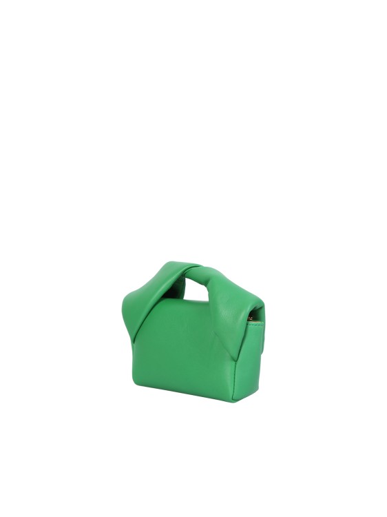 Shop Jw Anderson Mini Twister Green Bag