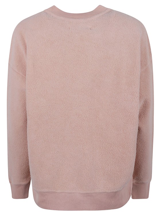 Shop Autry Logo-print Crew-neck Sweatshirt In Pink