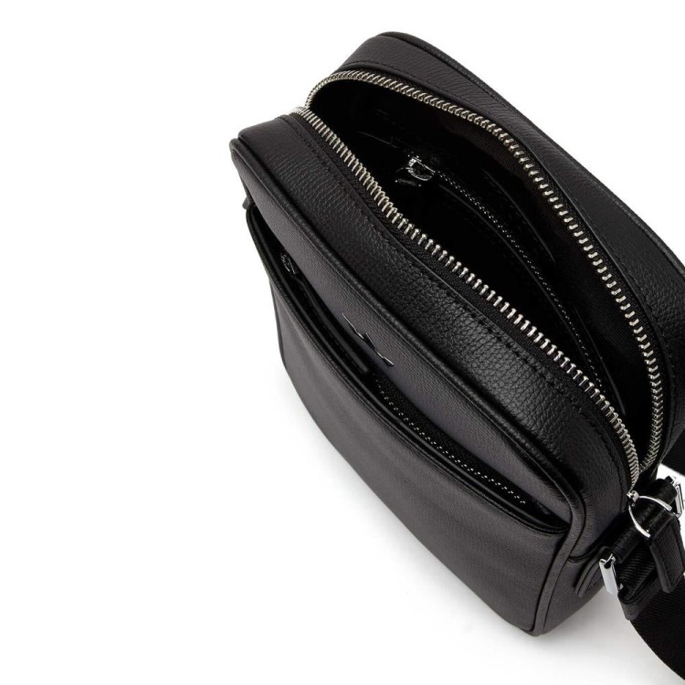 Shop Roderer Award Medium Messenger Bag - Italian Leather Black