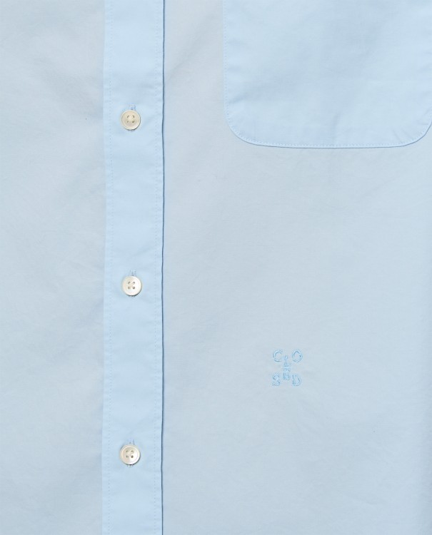 Shop Closed Longsleeve Cotton Shirt In Blue
