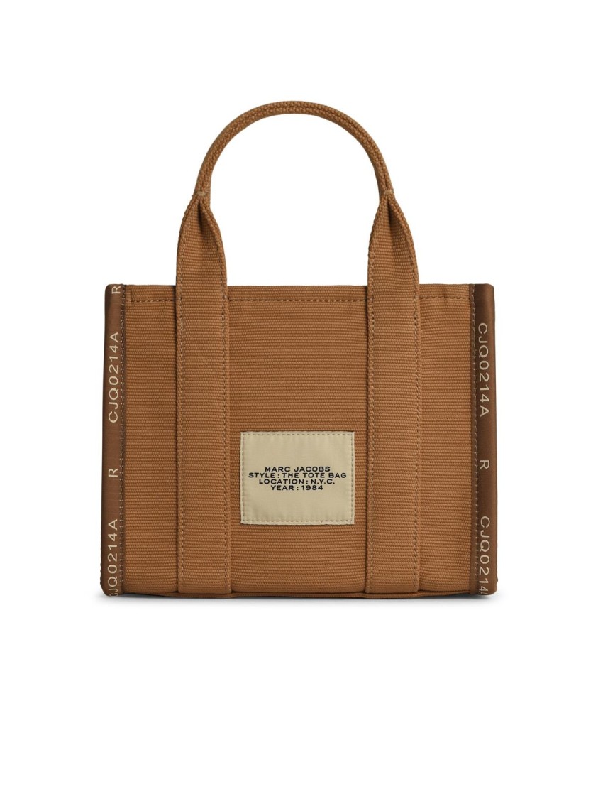 Marc Jacobs (the) Marc Jacobs () ' Small Tote' Brown Cotton Bag In Brown