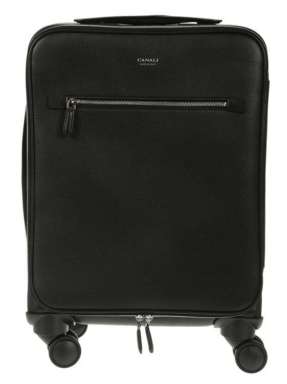 CANALI TUMBLED CALFSKIN TROLLEY WITH DOUBLE ZIP,8b2be608-1827-0307-3032-0b20518cef17